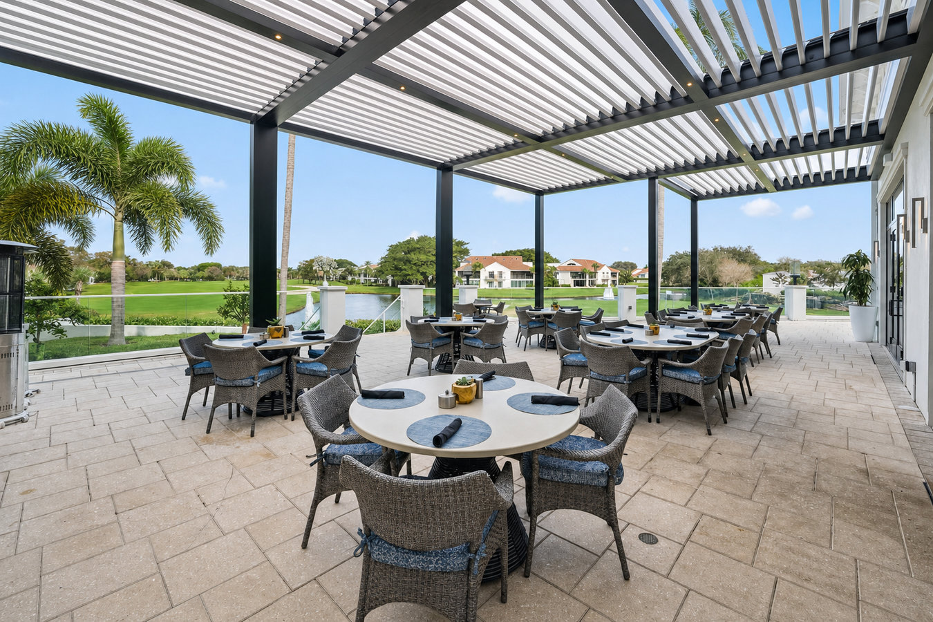 Pergola installation